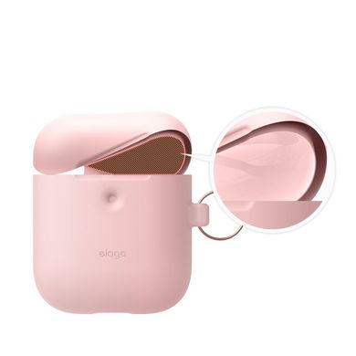Чохол Elago A2 Hang Case Lovely Pink for Airpods with Wireless Charging Case (EAP2SC-HANG-PK), ціна | Фото