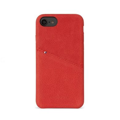 Шкіряний чохол-накладка Decoded Back Cover для iPhone 6/6s/8/7/SE (2020) з італійської шкіри - Beige/Grey (DA6IPO7SO1WEGY), ціна | Фото