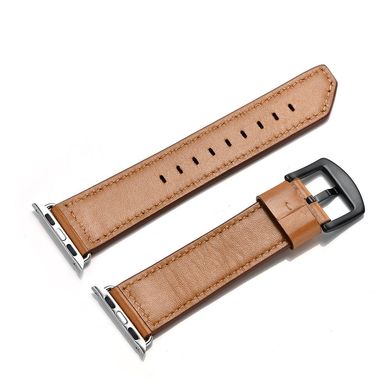 Ремешок JINYA Classic Leather Band for Apple Watch 42/44/45 mm (Series SE/7/6/5/4/3/2/1) - Brown (JA4114), цена | Фото