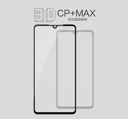 Защитное стекло Nillkin Anti-Explosion Glass Screen (CP+ max XD) для Huawei P30 - Черное, цена | Фото