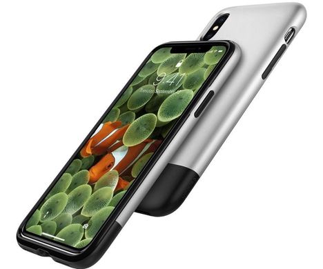 Чехол Spigen Classic One [10th Anniversary Limited Edition] for iPhone X - Aluminum Gray (057CS23345), цена | Фото