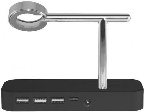 Підставка COTEetCI Base Hub B18 MFI Stand 3 USB Hub, 1 type-c - Silver (CS7200-TS), ціна | Фото