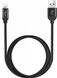 Кабель WIWU Atom Lightning Charging and Synic Cable (1.2m) - Black, цена | Фото 1