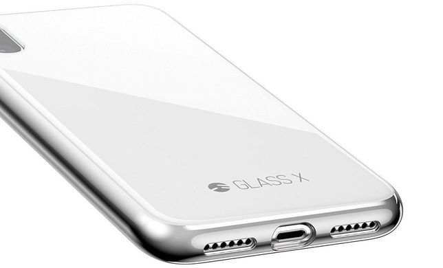Чехол SwitchEasy Glass X for iPhone X/Xs White (GS-81-262-19), цена | Фото
