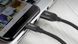 Кабель WIWU Atom Lightning Charging and Synic Cable (1.2m) - Black, цена | Фото 4