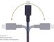 Кабель Native Union Belt Cable XL USB-C to Lightning Indigo (3 m) (BELT-CL-IND-3-NP), цена | Фото 5