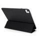 Магнитный силиконовый чехол-книжка STR Buckles Magnetic Case for iPad Pro 11 (2024) - Black