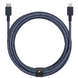 Кабель Native Union Belt Cable XL USB-C to Lightning Indigo (3 m) (BELT-CL-IND-3-NP), цена | Фото 1