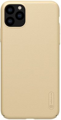 Матовий чохол-накладка Nillkin Super Frosted Shield Case for iPhone 11 Pro Max - Golden, ціна | Фото