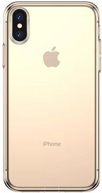 Чохол Baseus Simplicity Series Case for iPhone Xs Max - Transparent Gold, ціна | Фото