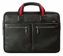 Кожаная сумка Dublon Escudo Classic 13-14" Red (1468), цена | Фото