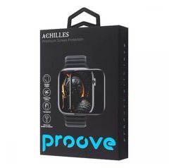 Защитное стекло Proove Achilles Apple Watch Series 7/8/9 41 mm - Black, цена | Фото
