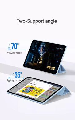 Силиконовый чехол-книжка STR Soft Case для iPad 10th Gen 10.9 (2022) - Black, цена | Фото
