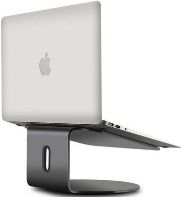 Підставка для ноутбука POUT EYES 4 360 Degree Aluminum Laptop Stand - Silver (POUT-01001S), ціна | Фото