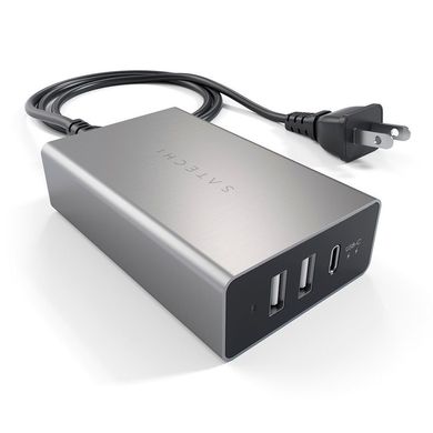 Зарядний пристрій Satechi 60W Multi-Port USB Charging Station Black (ST-60WUCS), ціна | Фото