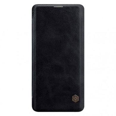 Шкіряний чохол (книжка) Nillkin Qin Series для Samsung Galaxy S10 - Чорний, ціна | Фото