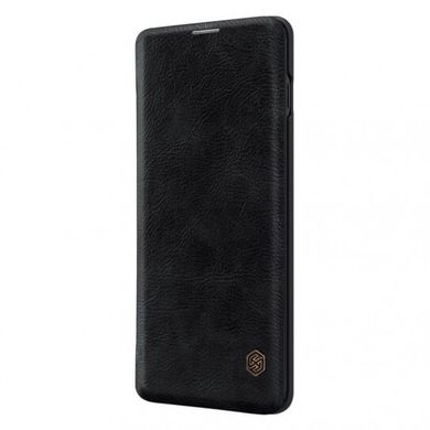 Кожаный чехол (книжка) Nillkin Qin Series для Samsung Galaxy S10 - Черный, цена | Фото