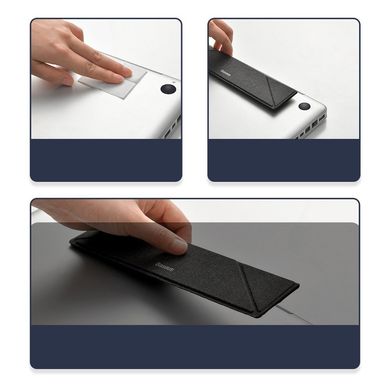 Підставка для ноутбука Baseus Ultra Thin Stand - Dark Gray (SUZB-0G), ціна | Фото