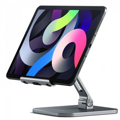 Підставка Satechi Aluminum Desktop Stand for iPad/Tablet Space Grey (ST-ADSIM), ціна | Фото