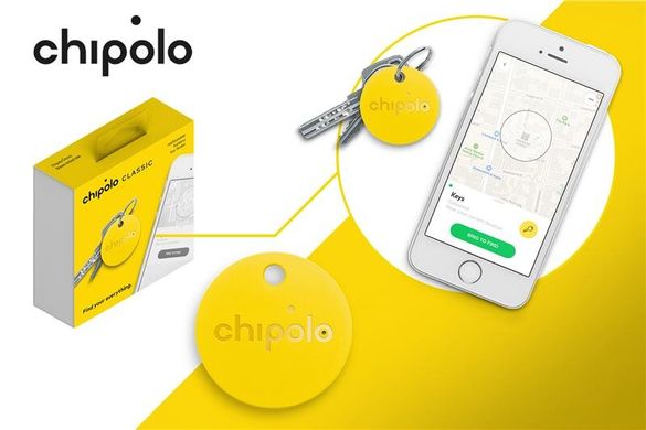 Пошукова система CHIPOLO CLASSIC YELLOW, ціна | Фото