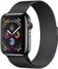 Apple Watch Series 4 (GPS+Cellular) 40mm Space Black Stainless Steel Case With Black Milanese Loop (MTUQ2), цена | Фото 1