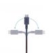 Кабель Native Union Night Cable USB-A to USB-C Zebra (3 m) (NCABLE-KV-AC-ZEB), ціна | Фото 2