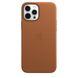Чохол MIC Leather Case for iPhone 12 Pro Max (з MagSafe) - Saddle Brown, ціна | Фото 4