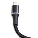 Кабель Baseus Halo Lightning Cable for iPhone 2.4A (0.5m) - Black, ціна | Фото 3