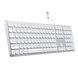 Провідна клавіатура Satechi Aluminum USB Wired Keyboard Silver US (ST-AMWKS), ціна | Фото 4