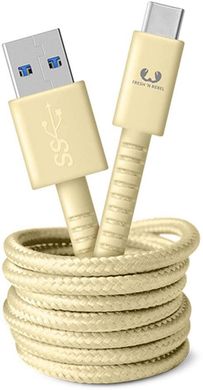 Fresh 'N Rebel Fabriq USB-C Cable 1,5m Ruby (2CCF150RU), цена | Фото
