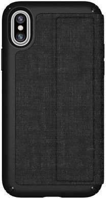 Чохол Speck for Apple iPhone X PRESIDIO FOLIO - HEATHERED BLACK/BLACK, ціна | Фото