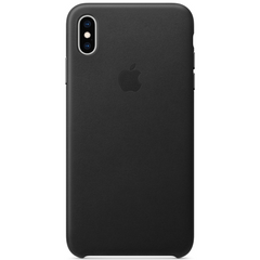Чехол STR Leather Case for iPhone Xs Max - Black, цена | Фото