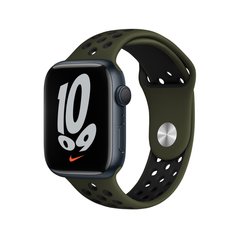 Силиконовый ремешок STR Dots Sport Band for Apple Watch 42/44/45 mm - Colorful Black, цена | Фото