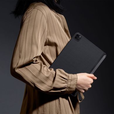 Накладка Pitaka MagEZ Case 2 Twill Black/Grey for iPad Pro 12.9 M1 (2021) (KPD2102P), ціна | Фото