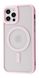 Протиударний чохол с MagSafe MIC Magnetic Case iPhone 12/12 Pro (pink), ціна | Фото 1