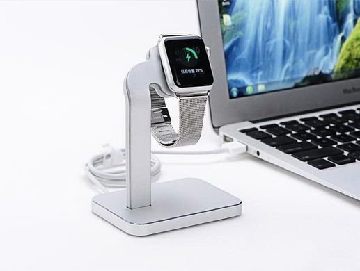 COTEetCI Base4 Apple Watch Stand - Silver (CS2094-TS), цена | Фото