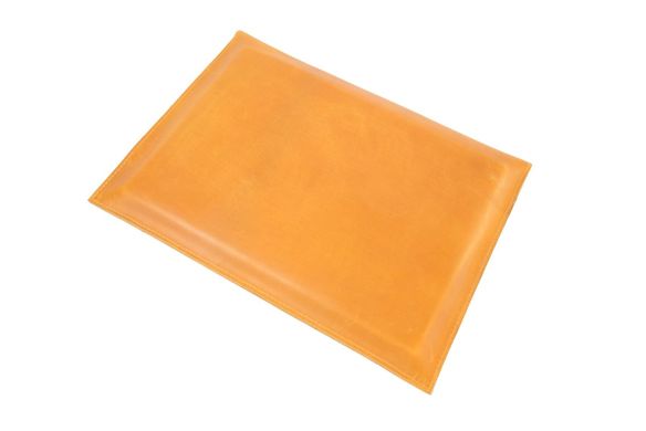 Кожаный чехол ручной работы для MacBook - Желтый (03005), цена | Фото