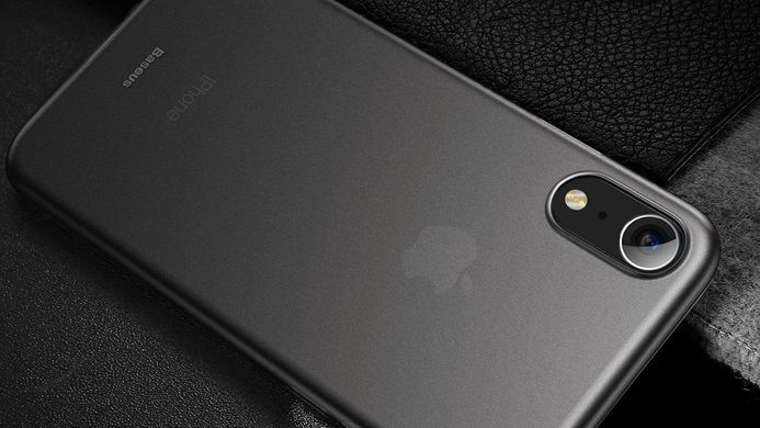 Чохол Baseus Wing Case 0.45 mm for iPhone Xr (2018) Black (WIAPIPH61-E01), ціна | Фото