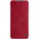 Кожаный чехол (книжка) Nillkin Qin Series для Xiaomi Redmi Note 8T - Красный, цена | Фото 1