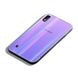 TPU+Glass чохол Gradient Aurora із лого для Samsung Galaxy A10 (A105F) - Фіолетовий, ціна | Фото 6