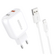 Зарядное устройство + кабель Lightning FONENG EU36 (1xUSB/1x USB QC), цена | Фото 1