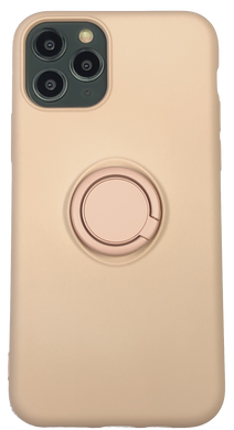 Чохол із кільцем-тримачем MIC Ring Holder для IPhone 11 Pro Max - Yellow, ціна | Фото