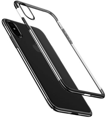 Чехол Baseus Glitter Case for iPhone Xs Max - Black, цена | Фото
