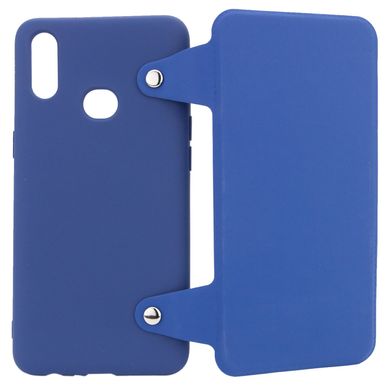Чохол книжка Soft Cover для Samsung Galaxy A10s - Синій / Dark Blue, ціна | Фото