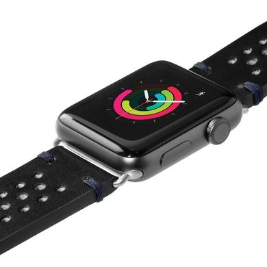 Ремінець LAUT HERITAGE для Apple Watch 42/44/45 mm (Series SE/7/6/5/4/3/2/1) - Slate Gray (LAUT_AWL_HE_GY), ціна | Фото