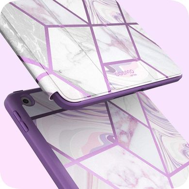Противоударный чехол-книжка с защитой экрана i-Blason Cosmo Series Trifold Case for iPad 10.2 (2019/2020/2021) - Purple, цена | Фото