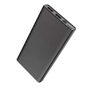 Портативний акумулятор PowerBank HOCO J55 Neoteric 10000 mAh - Black, ціна | Фото