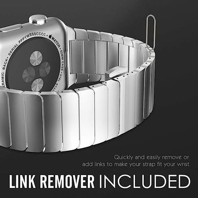 Ремінець STR Link Bracelet for Apple Watch 42/44/45 mm (Series SE/7/6/5/4/3/2/1) - Silver, ціна | Фото