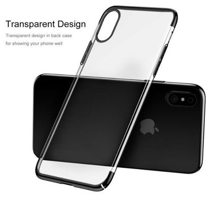 Чехол Baseus Glitter Case for iPhone Xs Max - Black, цена | Фото