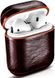 Шкіряний чохол для AirPods iCarer Oil Wax Leather Case - Coffee (IAP004-CO), ціна | Фото